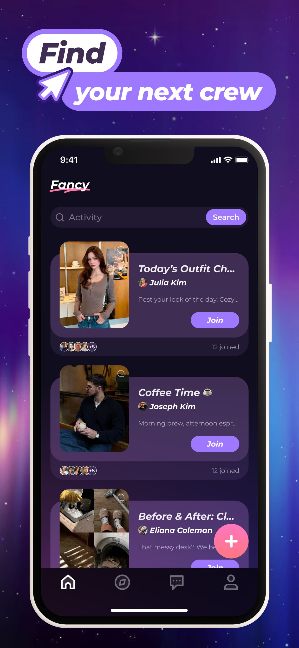 A woman with a modern bob cut